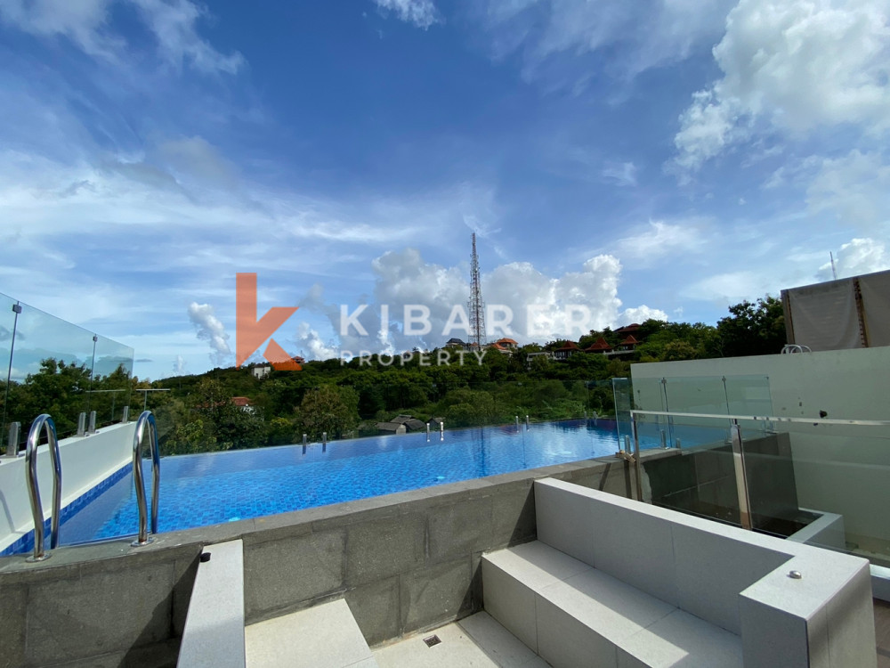 Villa moderne de trois chambres avec vue sur la baie et vie fermée à Nusa Dua