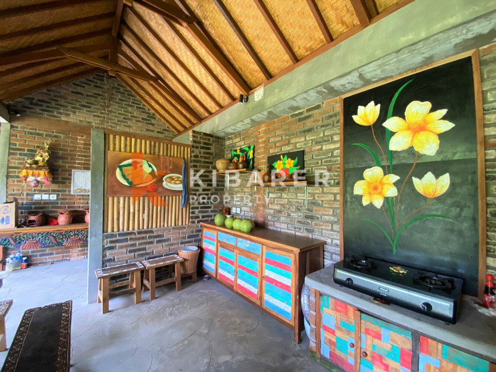Beautiful Two Bedroom Wooden House Located in Tabanan