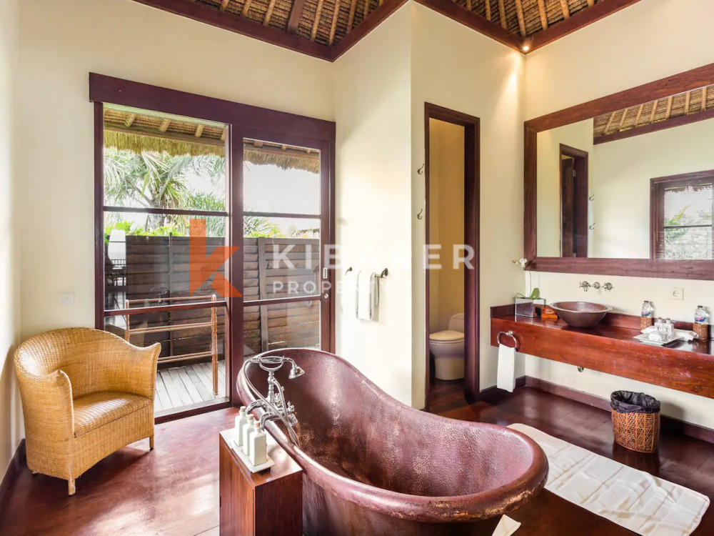 Outstanding Six Bedroom Beach Front Villa Situated in Canggu (Available on October 8th 2023)