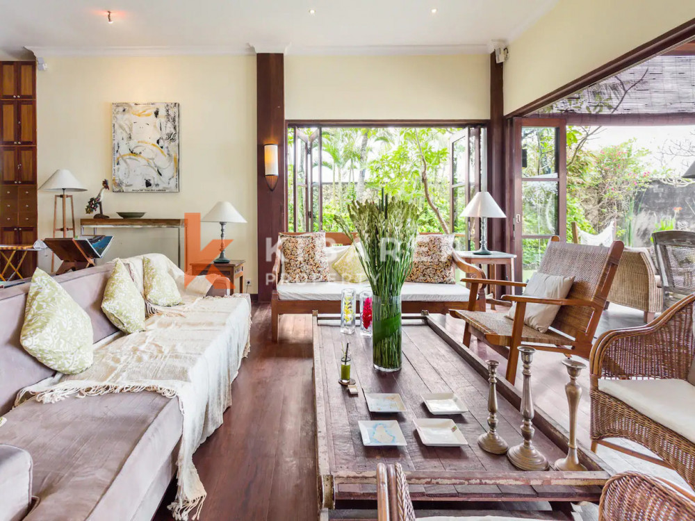 Outstanding Six Bedroom Beach Front Villa Situated in Canggu (Available on October 8th 2023)