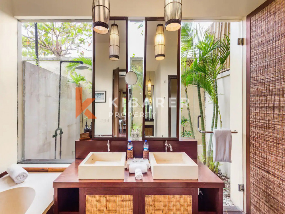 Outstanding Six Bedroom Beach Front Villa Situated in Canggu (Available on October 8th 2023)