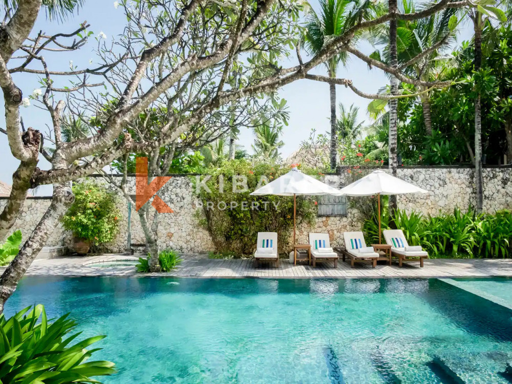 Outstanding Six Bedroom Beach Front Villa Situated in Canggu (Available on October 8th 2023)