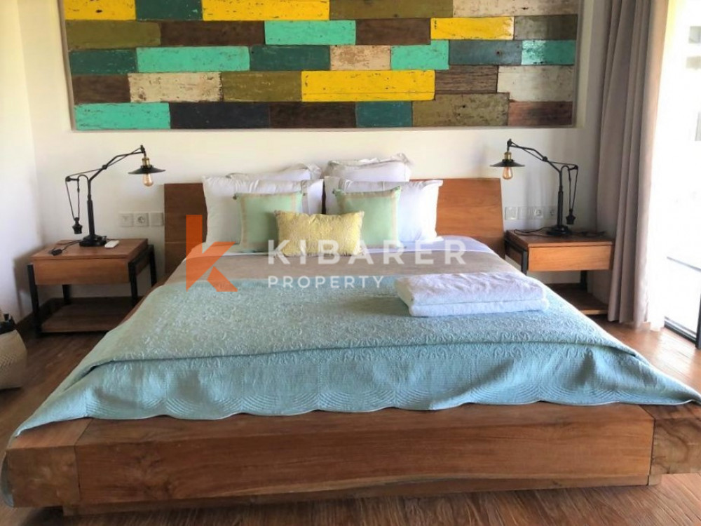 Gorgeous Three Bedroom + Mezzanine Villa with rice field view in Cemagi ( minimum 3 months rental )