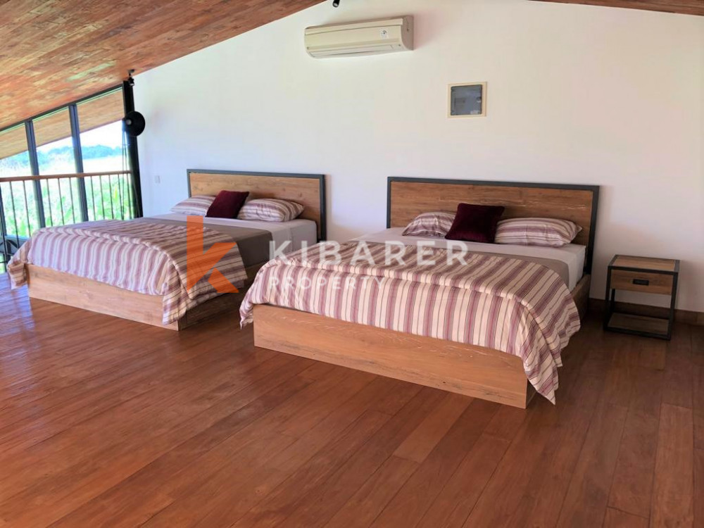 Gorgeous Three Bedroom + Mezzanine Villa with rice field view in Cemagi ( minimum 3 months rental )