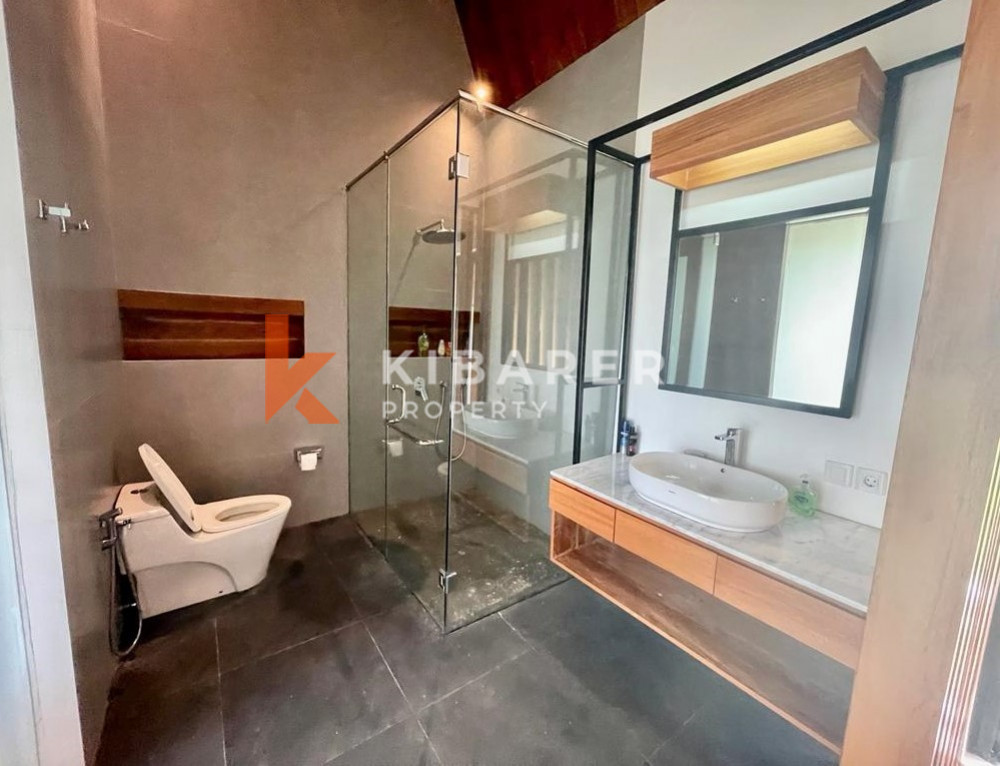 Gorgeous Three Bedroom + Mezzanine Villa with rice field view in Cemagi ( minimum 3 months rental )