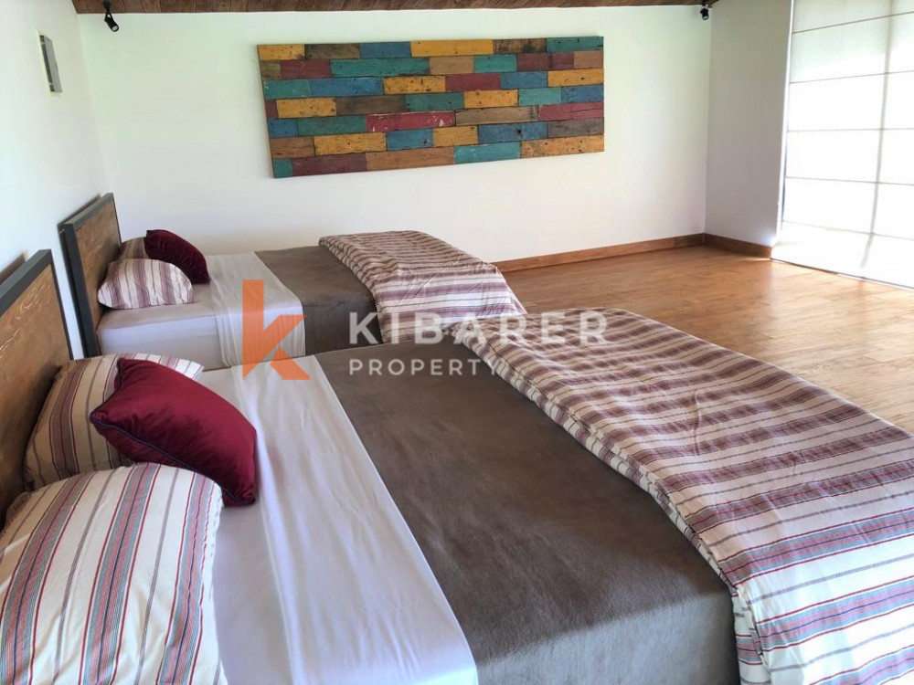 Gorgeous Three Bedroom + Mezzanine Villa with rice field view in Cemagi ( minimum 3 months rental )