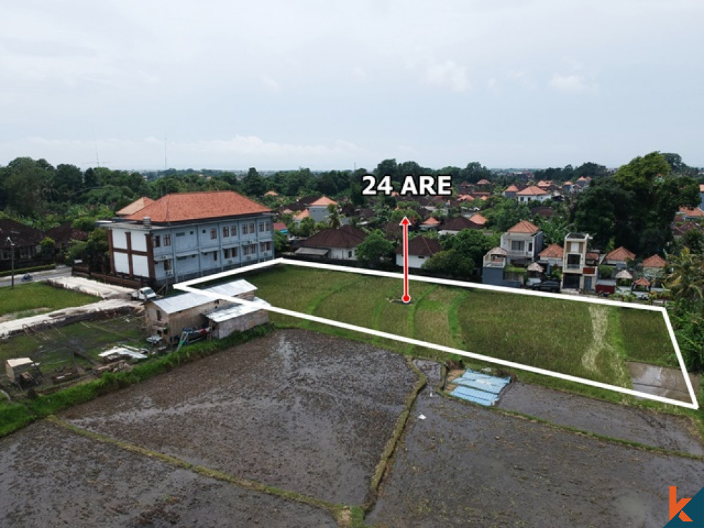 Nice Plot with Ricefield View and Peaceful Neighborhood in Tumbak Bayuh for Sale