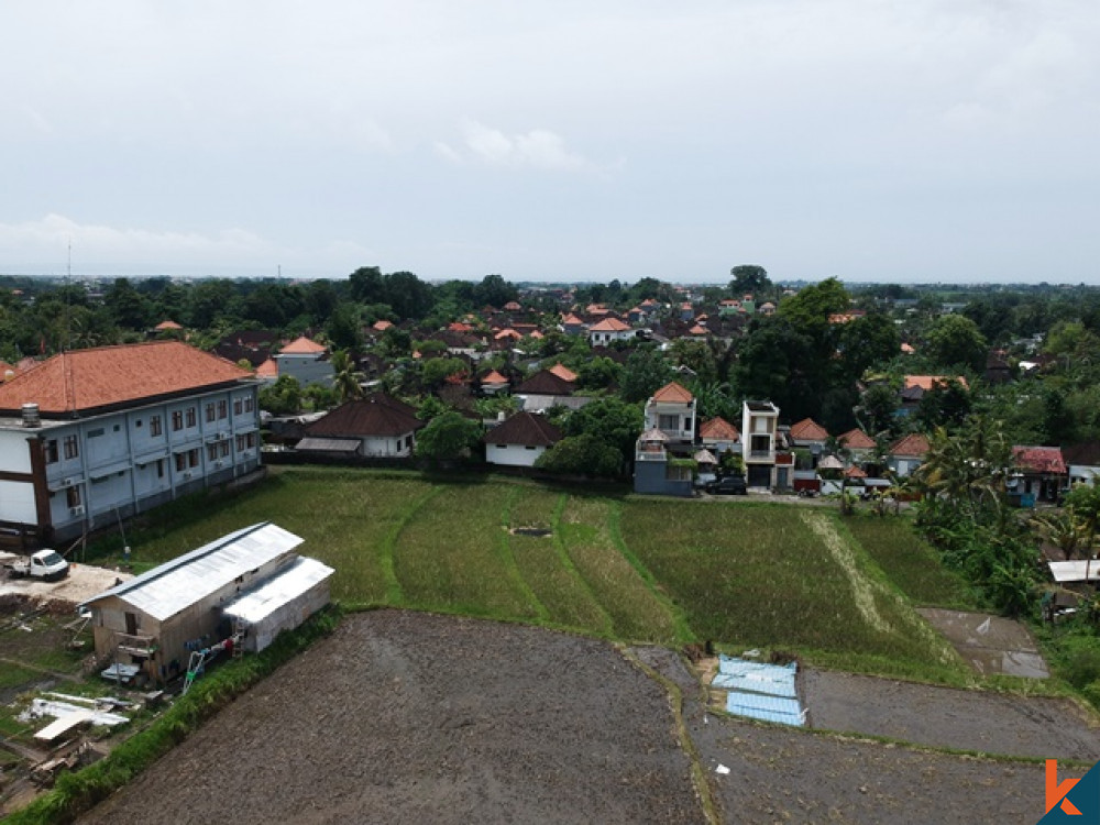 Nice Plot with Ricefield View and Peaceful Neighborhood in Tumbak Bayuh for Sale