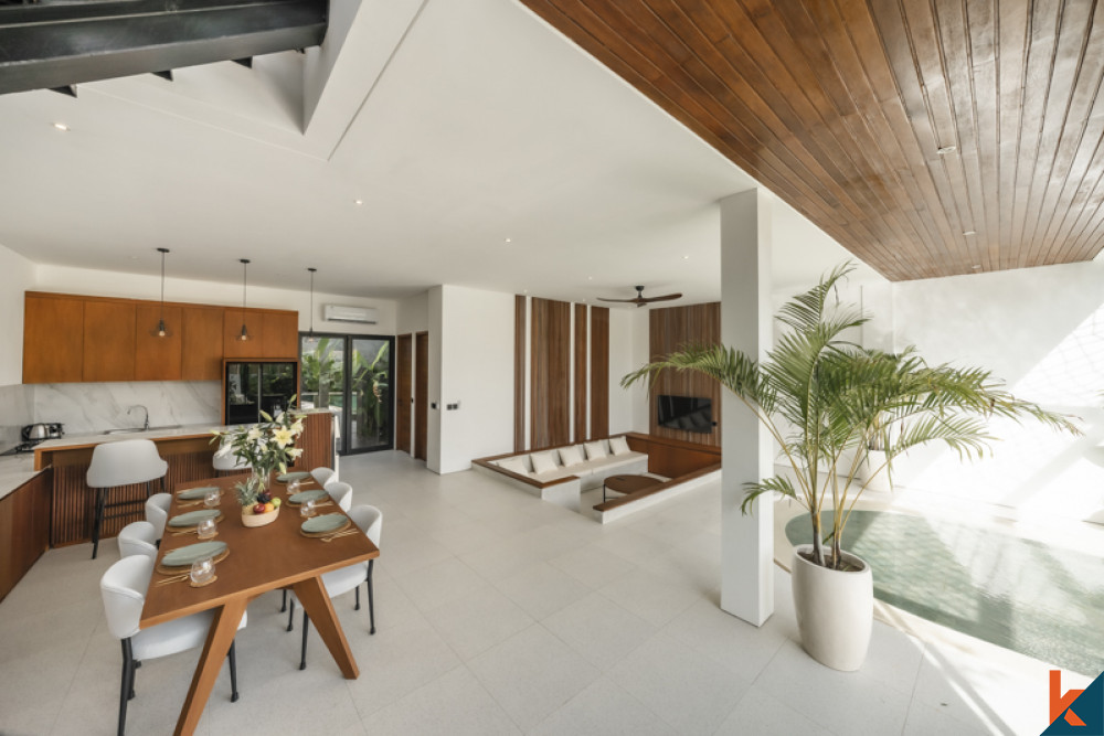 Upcoming Two Bedrooms Stunning Villa for Lease in Canggu