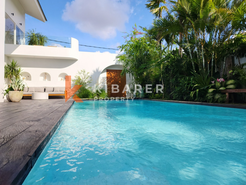 Stunning Three Bedroom Villa Enclosed Living Room Situated in Canggu (Available on June 15th 2024)