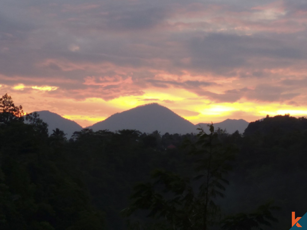 A vendre Maison en bois avec vue imprenable à Gianyar