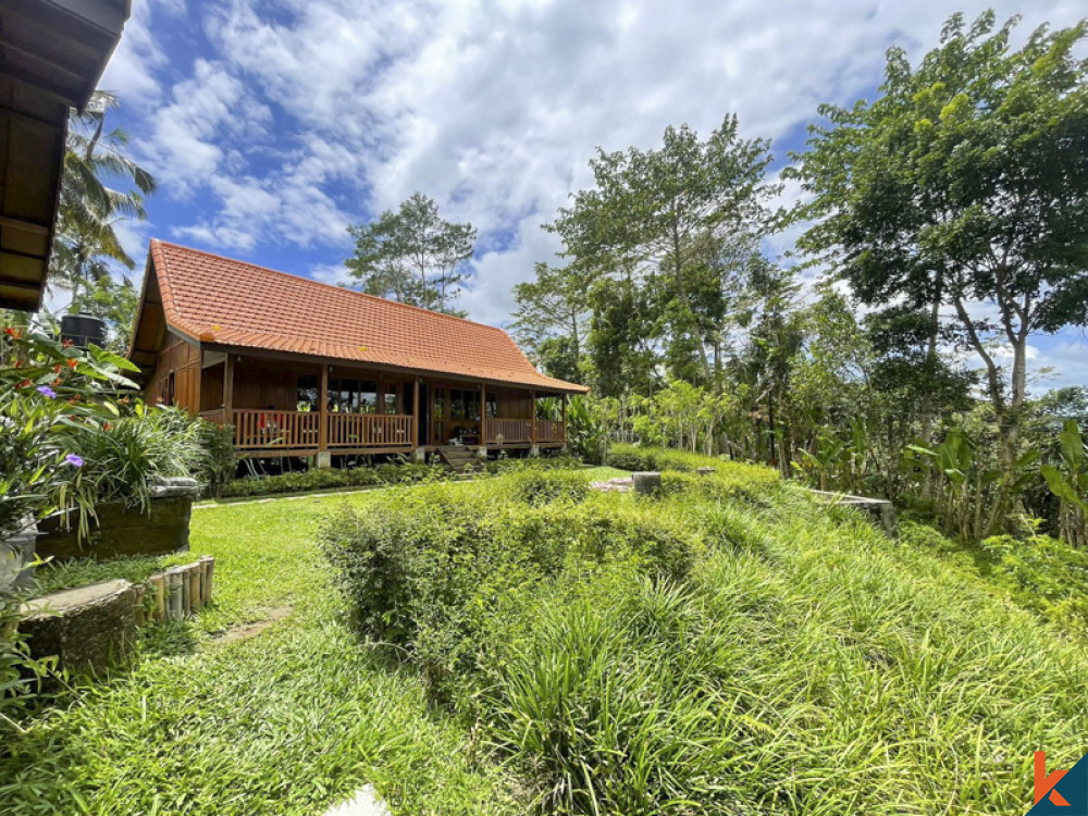 A vendre Maison en bois avec vue imprenable à Gianyar