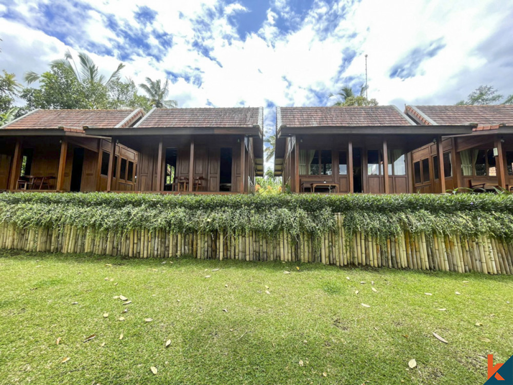 Rumah Kayu Hak Milik dengan Pemandangan Menakjubkan di Gianyar