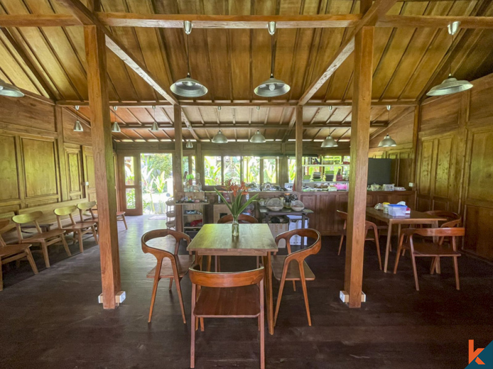 Rumah Kayu Hak Milik dengan Pemandangan Menakjubkan di Gianyar