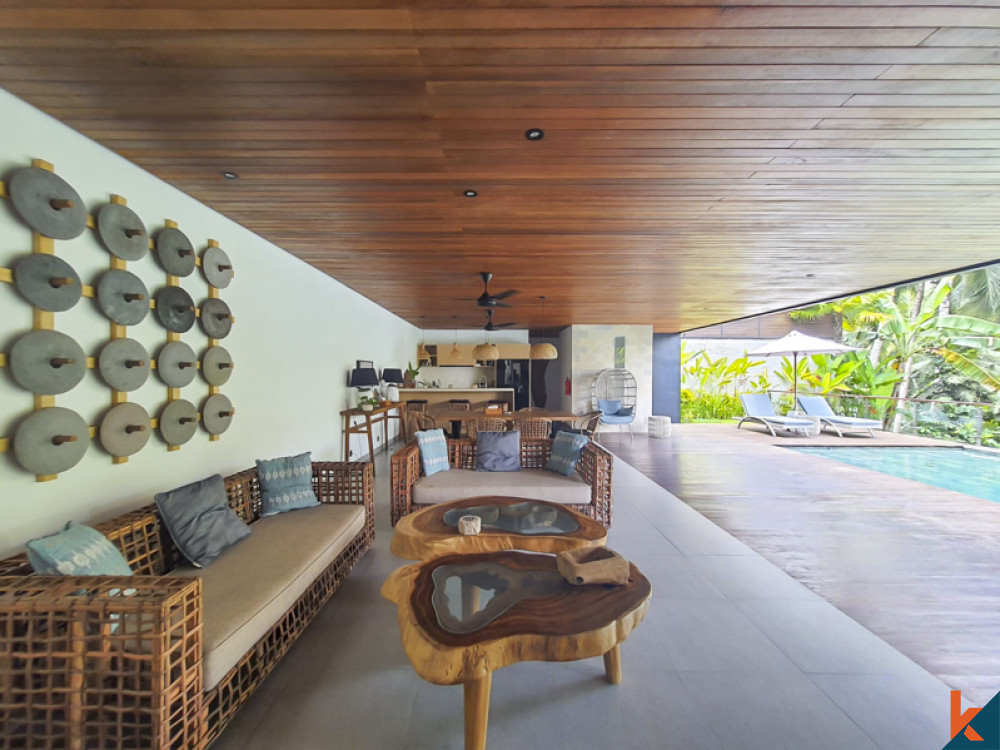 Luxury Modern Villa with Amazing Jungle View In Ubud