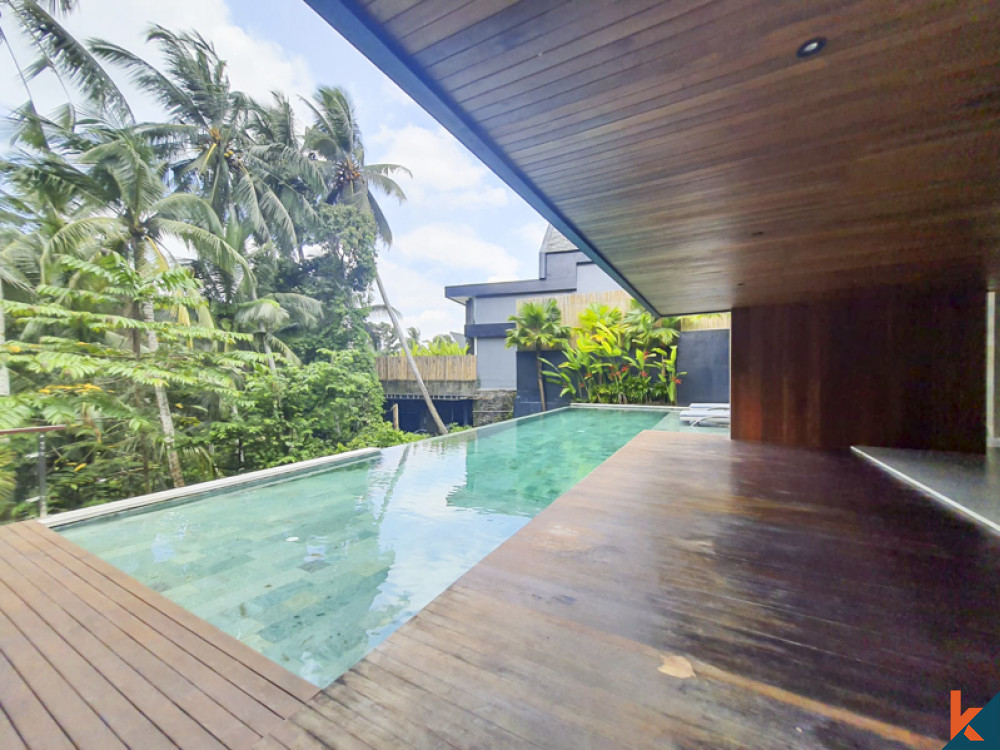 Villa moderne de luxe avec vue imprenable sur la jungle à Ubud