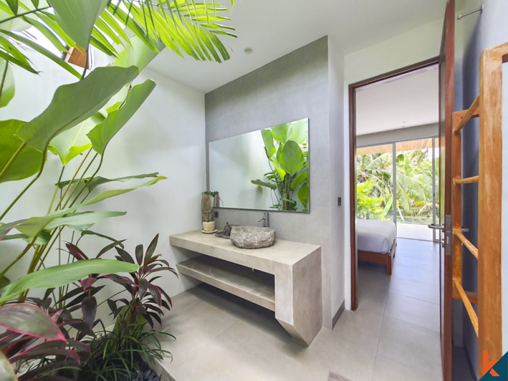 Villa moderne de luxe avec vue imprenable sur la jungle à Ubud