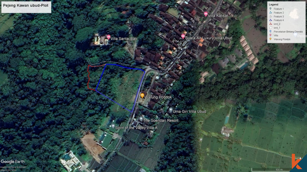 high rental opportunity land in ubud for sale