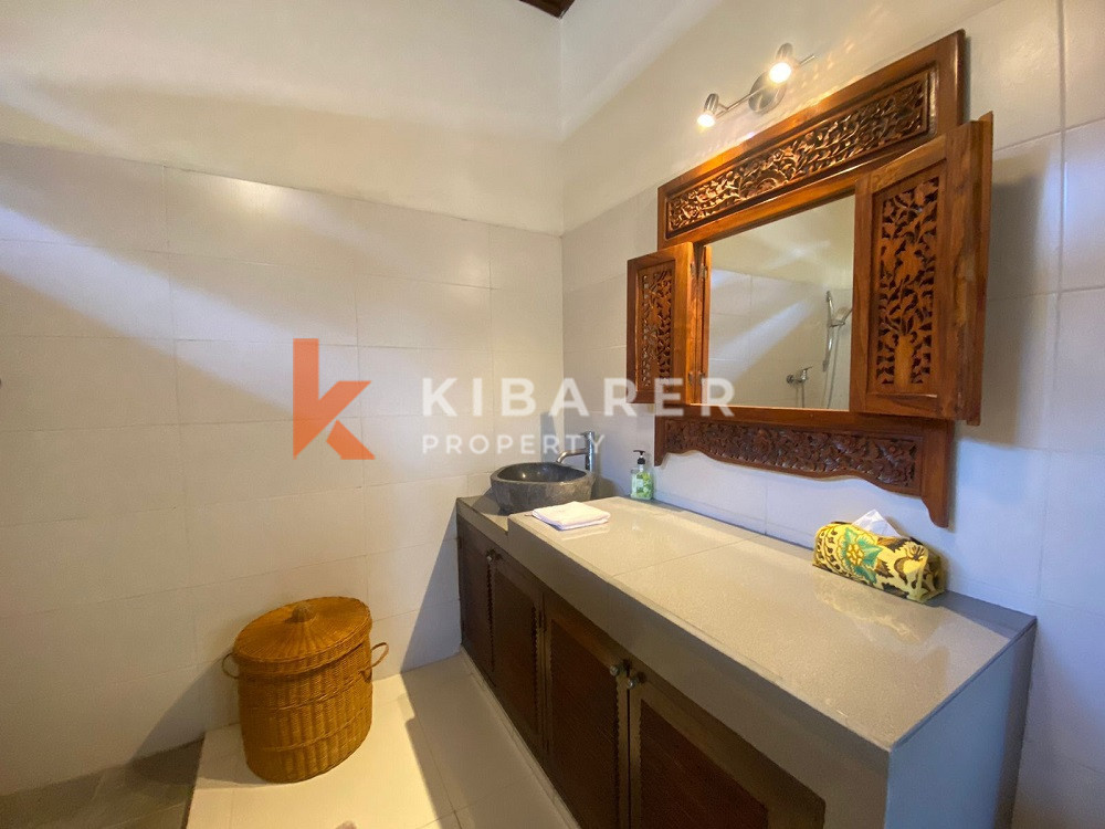 Homey Three Bedroom Villa with rice field view in Canggu