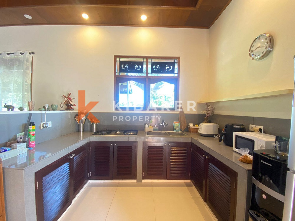 Homey Three Bedroom Villa with rice field view in Canggu