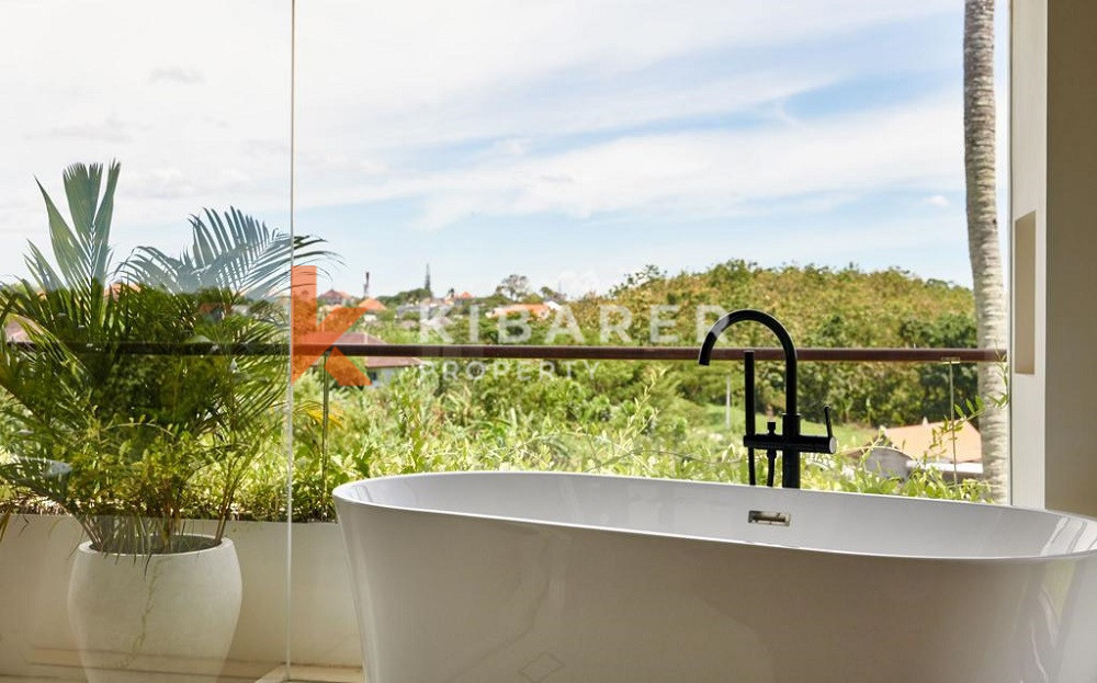 Vila 3 Kamar Tidur Menakjubkan dengan pemandangan sawah di Canggu