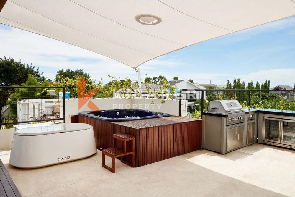 Vila 3 Kamar Tidur Menakjubkan dengan pemandangan sawah di Canggu