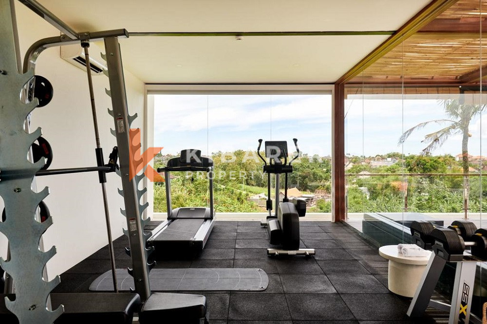 Vila 3 Kamar Tidur Menakjubkan dengan pemandangan sawah di Canggu