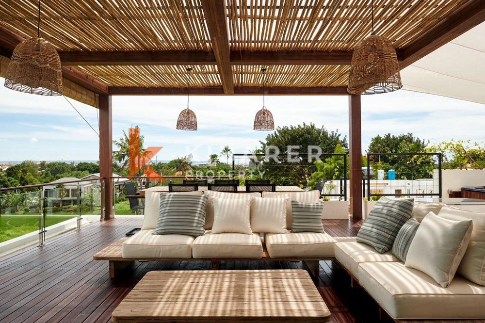 Vila 3 Kamar Tidur Menakjubkan dengan pemandangan sawah di Canggu