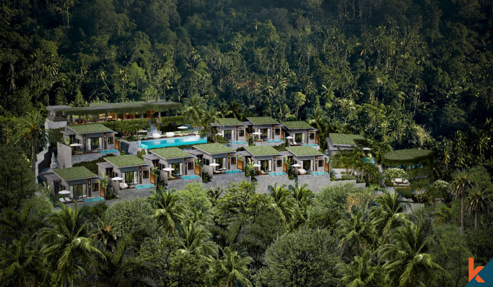 SUPERBE COMPLEXE MODERNE AVEC BAIL À VENDRE À KARANGASEM