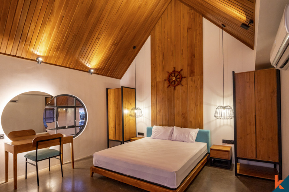 Beautiful Ocean 1 Bedroom Loft Villa for Lease in Pererenan