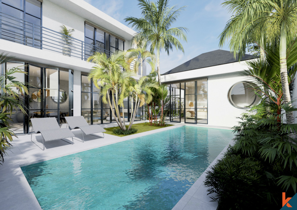 Upcoming Three Bedrooms Tropical Villa for Lease in Canggu