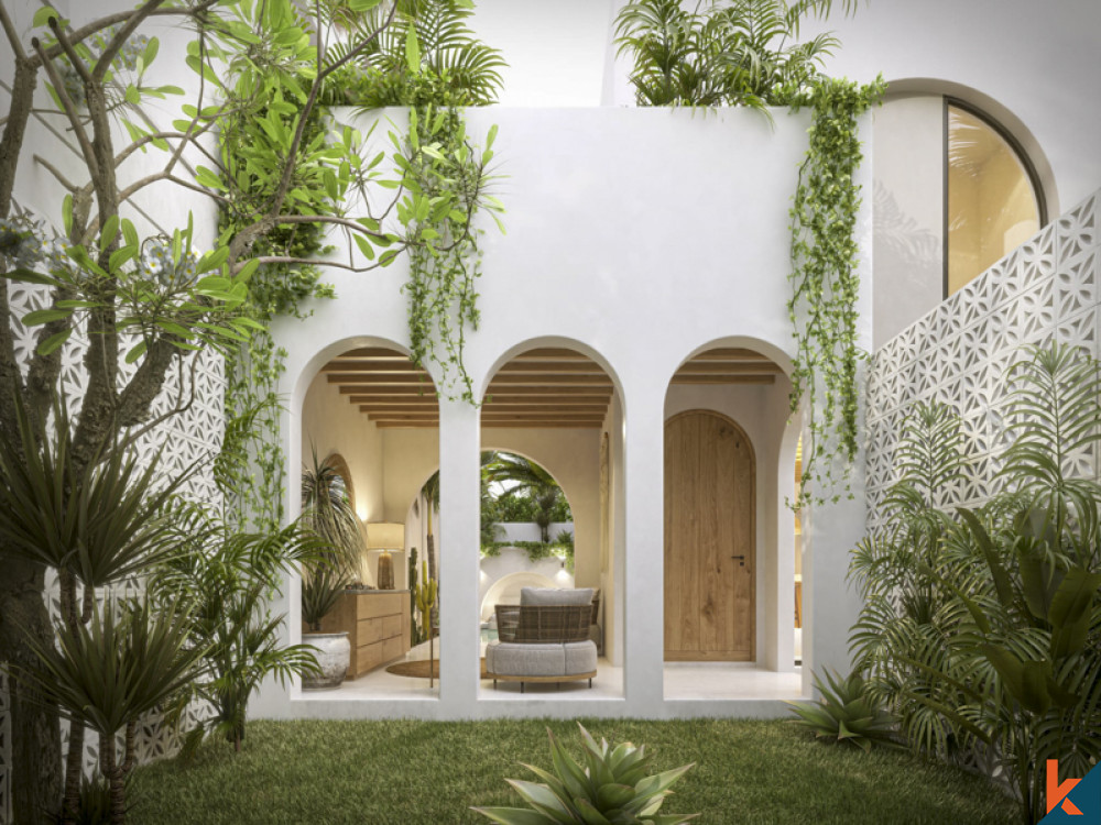 Villa méditerranéenne d'une chambre à louer à Canggu