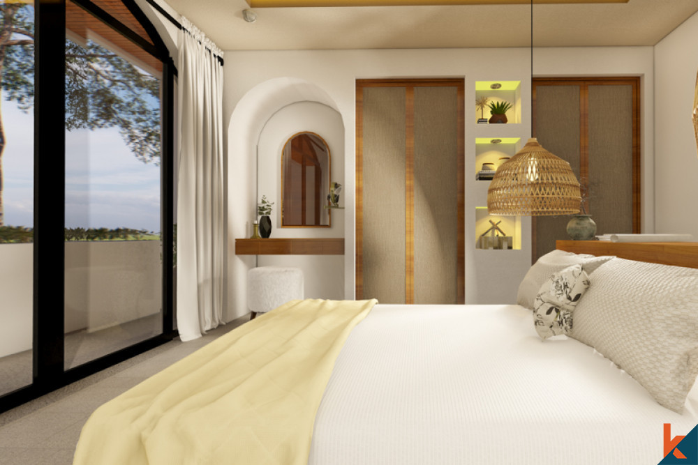 Vila Dua Kamar Tidur Menawan yang Akan Datang untuk Disewakan di Canggu