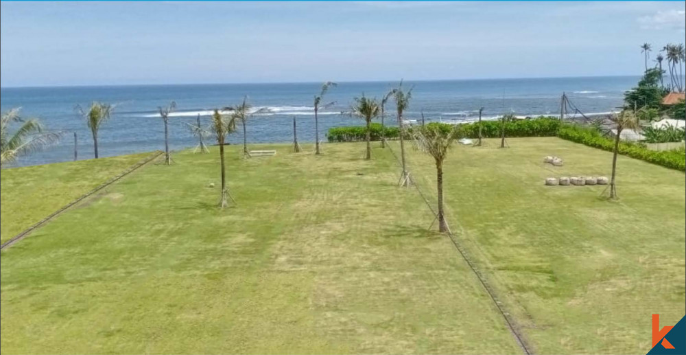 freehold private estate beachfront landplot in pabean for sale