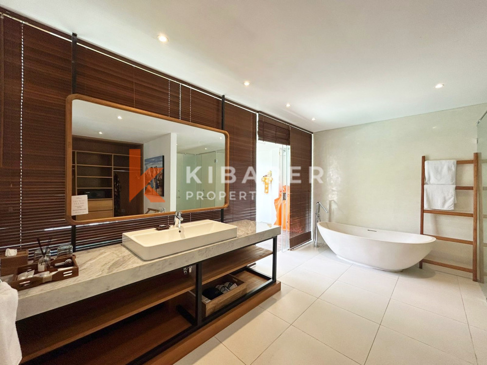 Beautiful Three Bedroom Enclosed Living Room Villa Situated in Seminyak (Available Middle of July 2024)