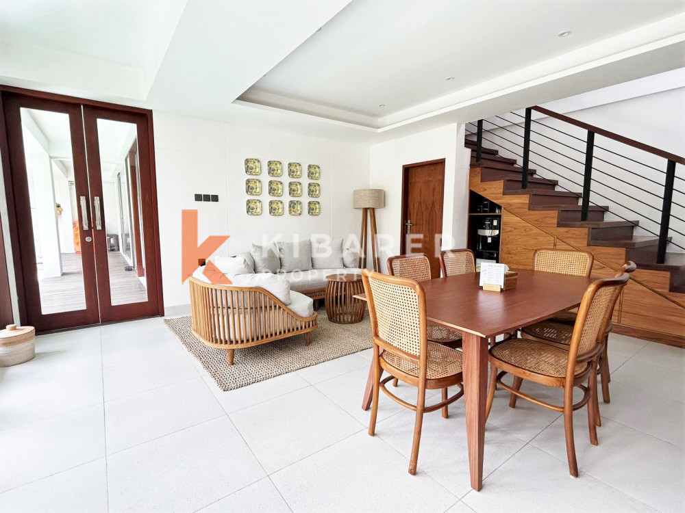 Beautiful Three Bedroom Enclosed Living Room Villa Situated in Seminyak (Available Middle of July 2024)