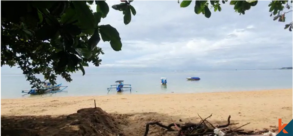 Rare Freehold Small Beach Front Land In Sanur