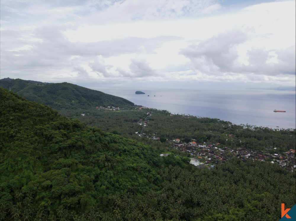 Captivating Land with Sea View for Sale in Karangasem