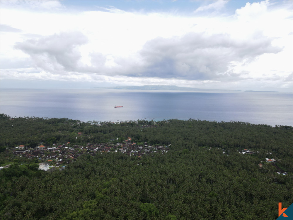 Captivating Land with Sea View for Sale in Karangasem