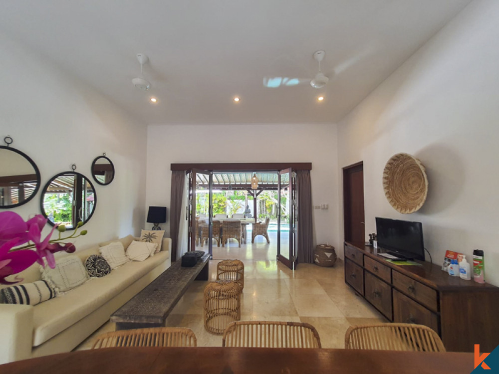 Mix Traditonal Modern Villa with Good ROI for Sale in Berawa