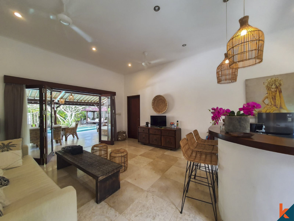 Villa mixte traditionnelle et moderne avec bon retour sur investissement à vendre à Berawa