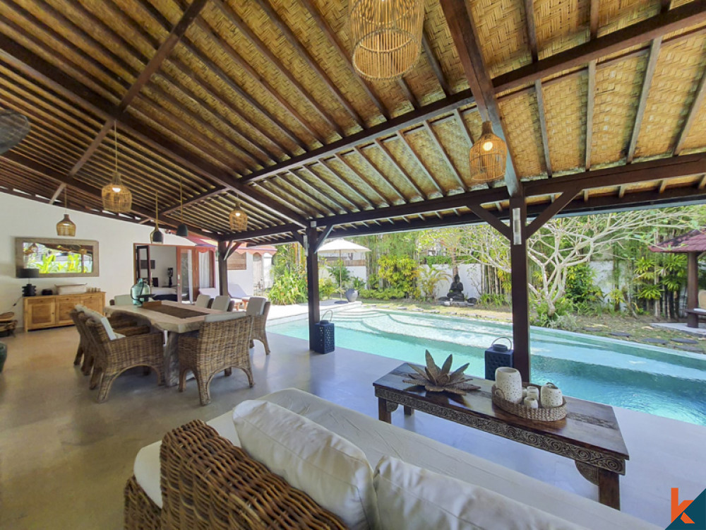 Mix Traditonal Modern Villa with Good ROI for Sale in Berawa
