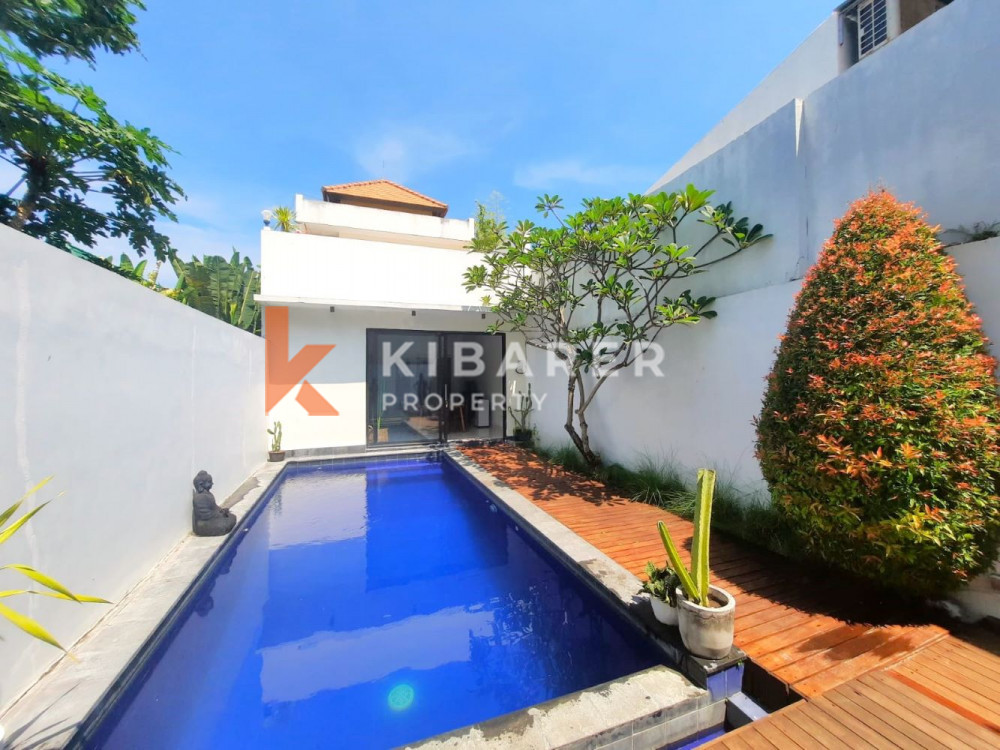 Villa-boutique fermée de deux chambres dans un Prime Seminyak