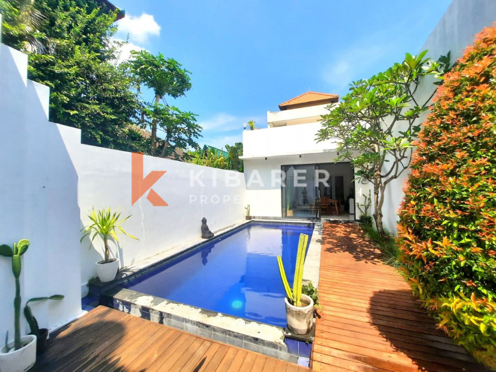 Villa-boutique fermée de deux chambres dans un Prime Seminyak