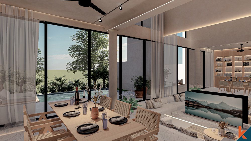TOWNHOUSES MENAKJUBKAN 2 KAMAR TIDUR DI BERAWA DIJUAL