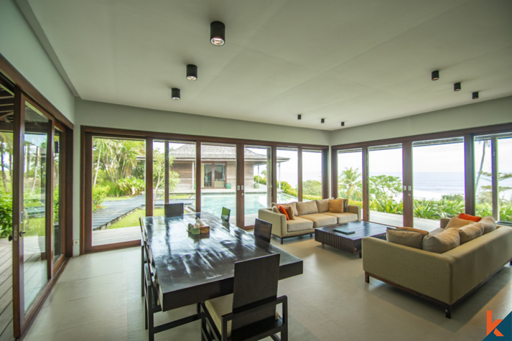 Luxury Hideaway Beachfront Villa for Sale in Tabanan