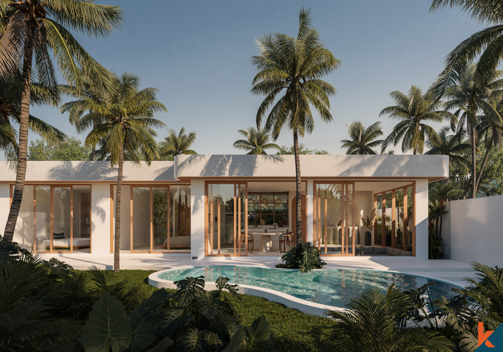 Villa yang akan datang dengan dua kamar tidur dan suasana tropis di Tumbak Bayuh dijual