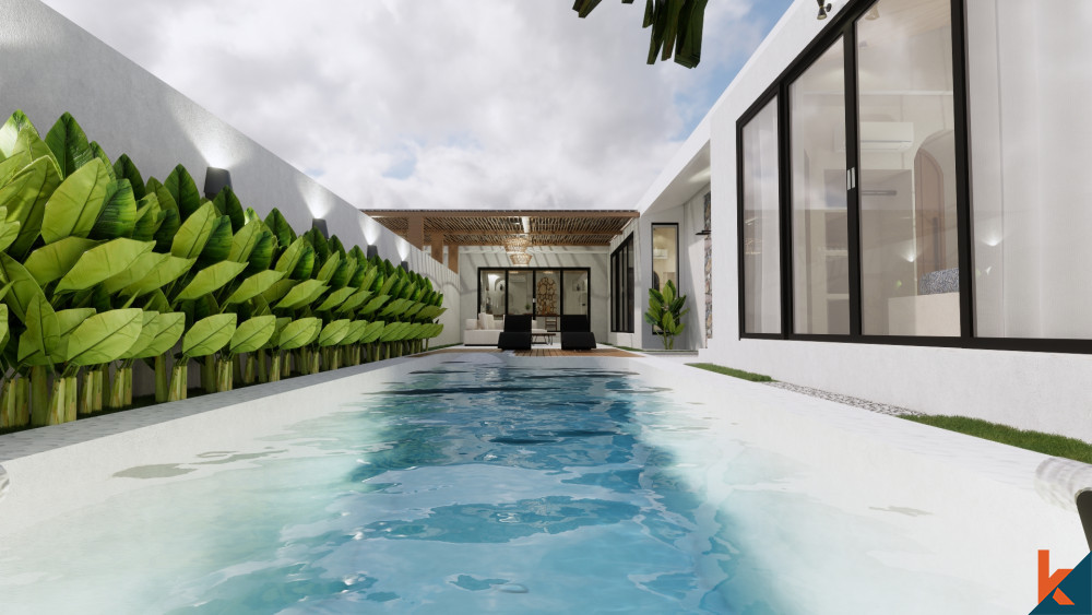 VILLA MODERNE ET ÉLÉGANTE AVEC 2 CHAMBRES AU COEUR D'ULUWATU À VENDRE