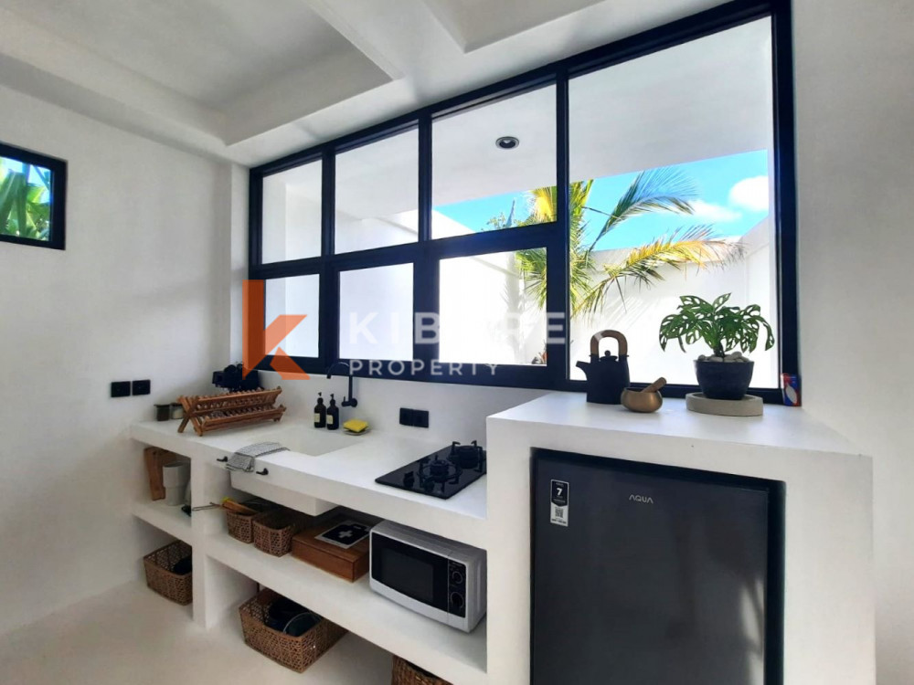 Nouvelle belle villa fermée de trois chambres située à Canggu
