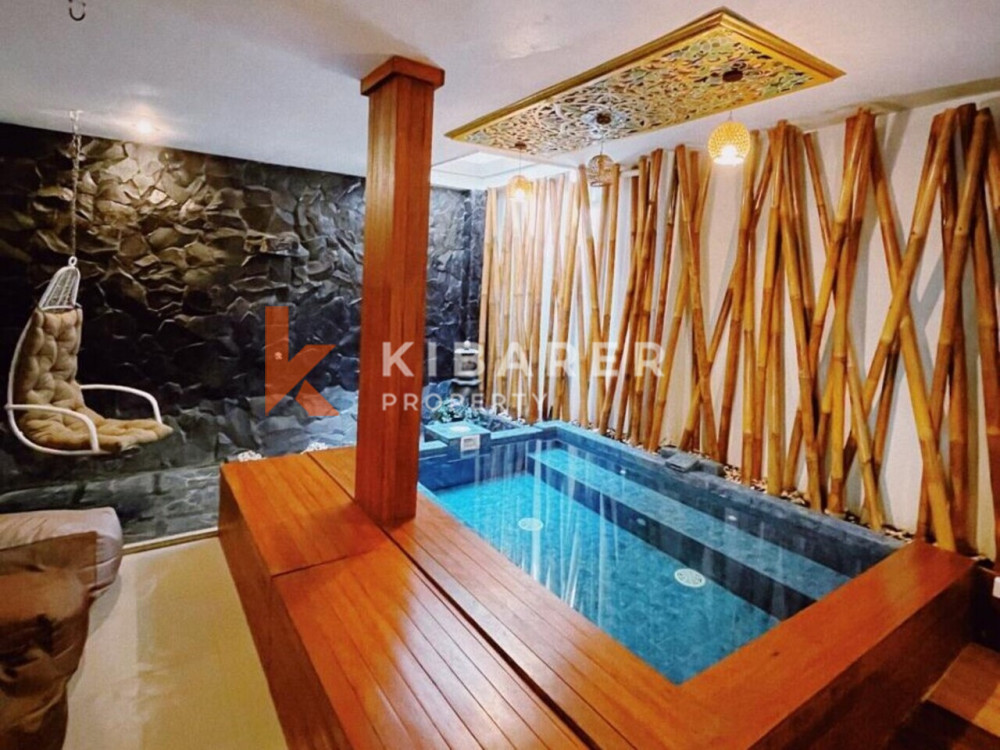 Vila Plunge Pool Tiga Kamar Tidur yang Nyaman Terletak di Jimbaran